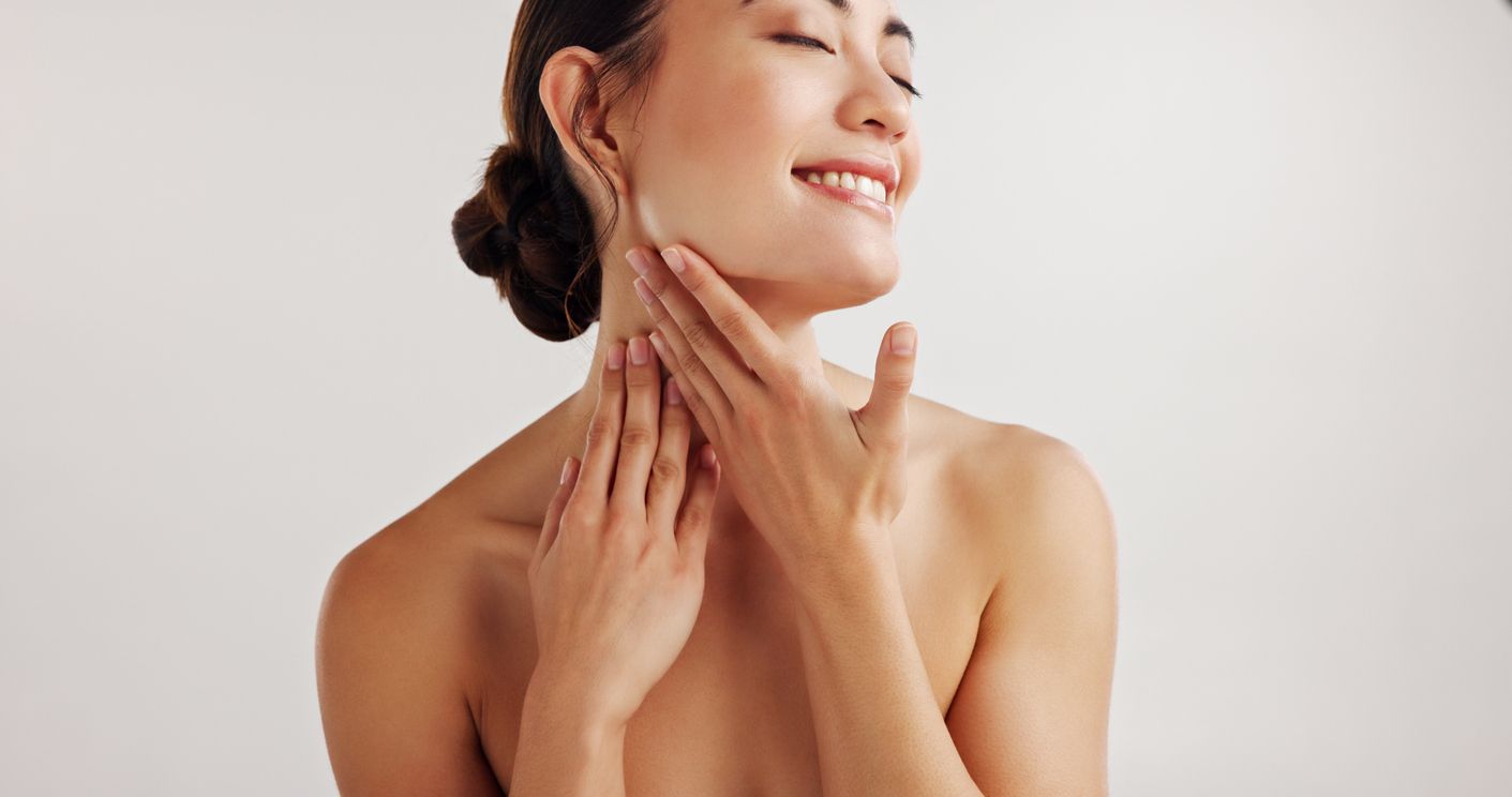 Consultation for submental liposuction and neck contouring